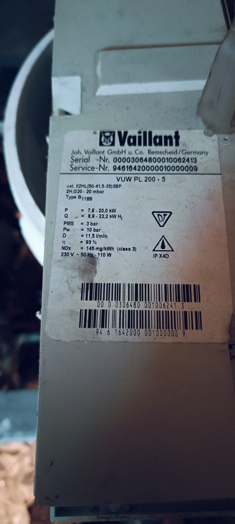 Płyta główna do pieca gazowego Vaillant