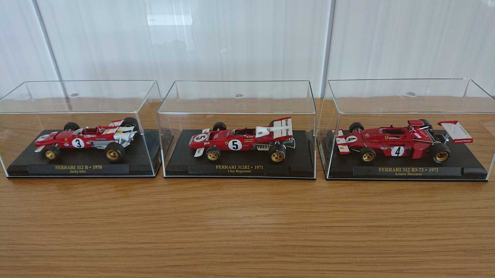 Ferrari Formula 1 (escala 1/43) - 1960 a 1979