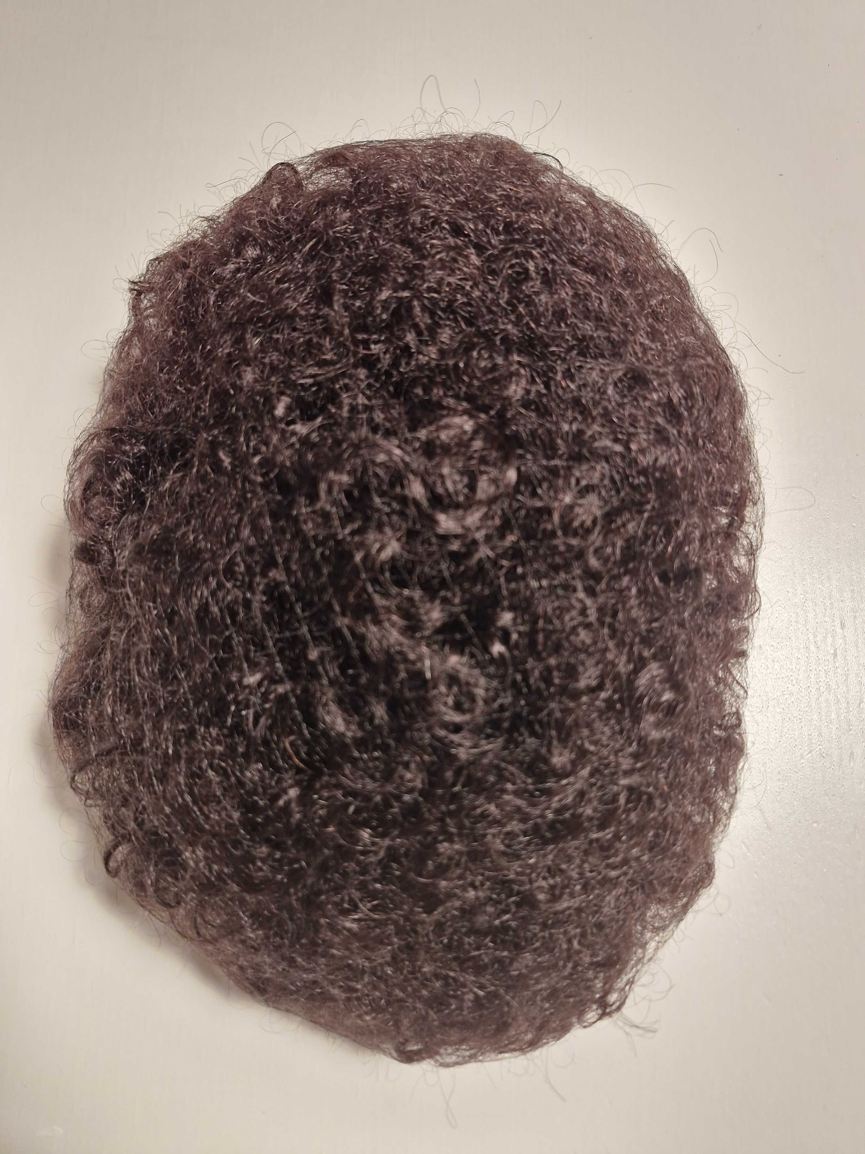 Protese capilar cabelo africano/encaracolado
