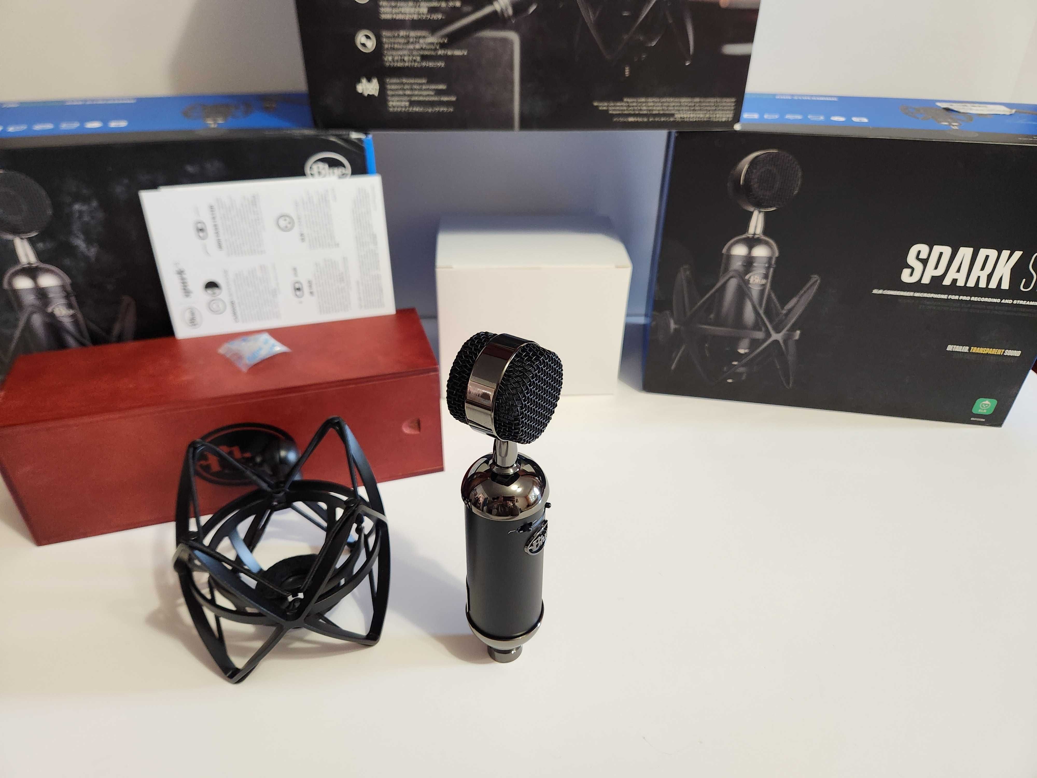 Студійний, конденсаторний мікрофон Blue Spark SL Blackout