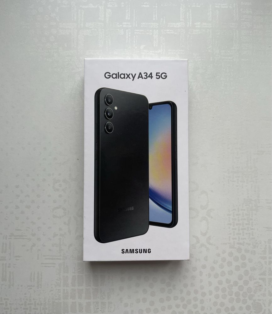 Смартфон Samsung Galaxy A34 5G 6/128Gb Awesome Graphite