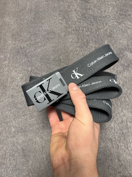 РЕМЕНЬ Calvin Klein‼️Текстильний пояс кельвін кляйн
