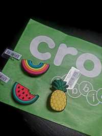 Oryginalne nowe Crocs jibbitz arbus ananas tęcza