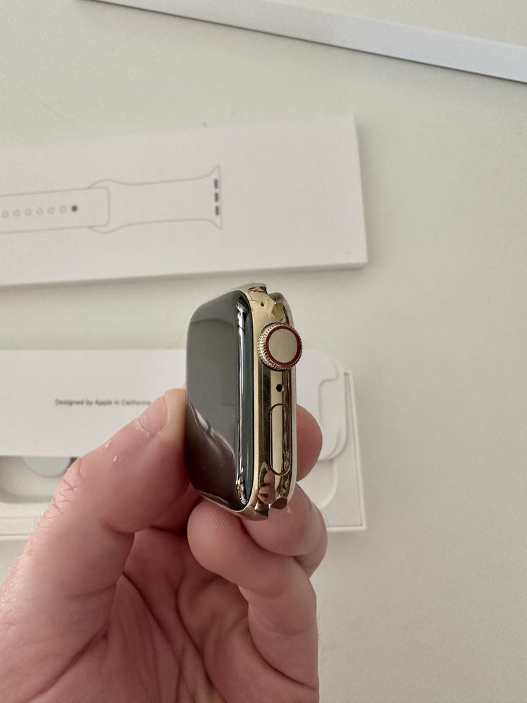 Apple watch series 7 41mm stainless steel gold