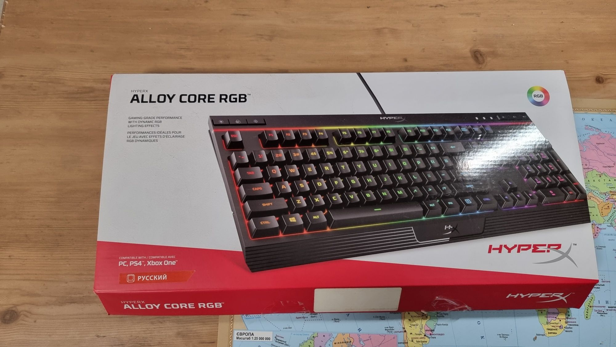 Ігрова клавіатура HyperX Alloy Core RGB