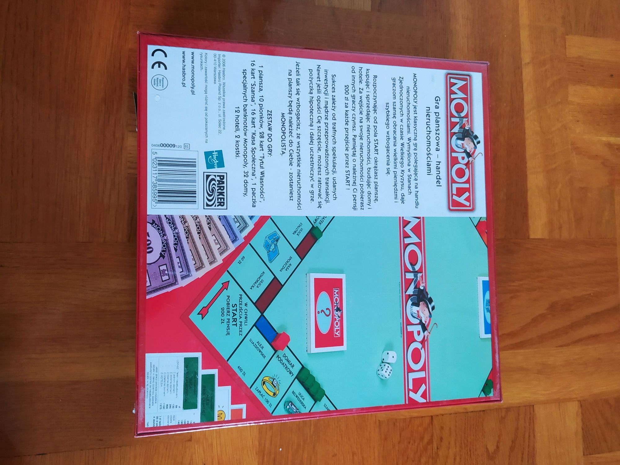 Monopoly gra planszowa handel nieruchomościami 2006