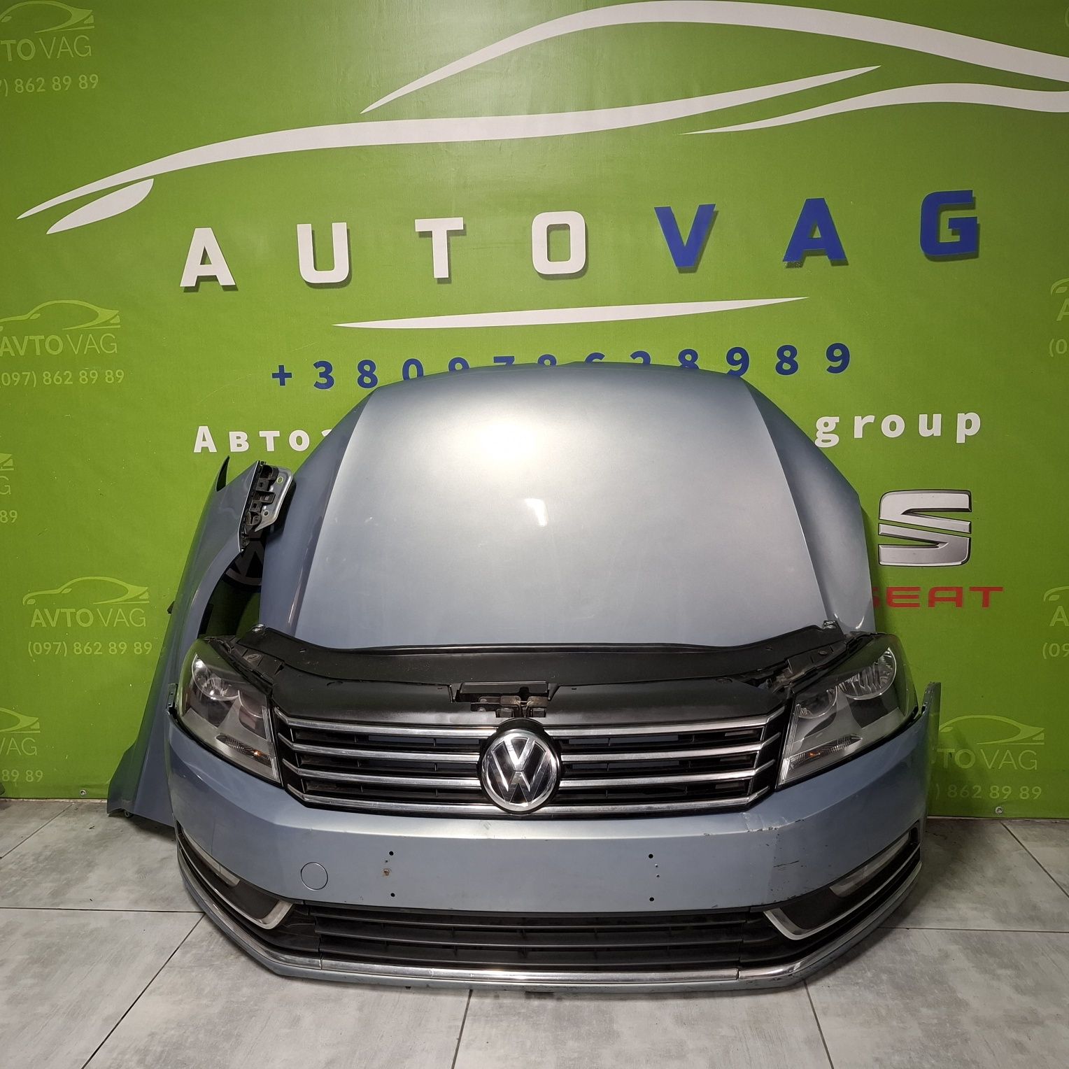 Капот морда Volkswagen Passat B7 Europe LC7Z