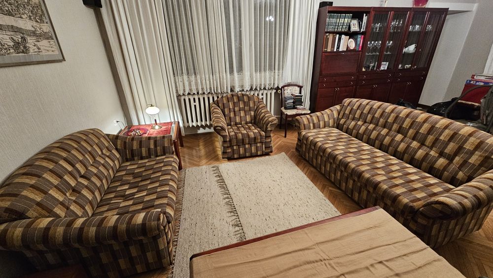 Zestaw wypoczynkowy sofa 2 i 3 -osobowa + fotel