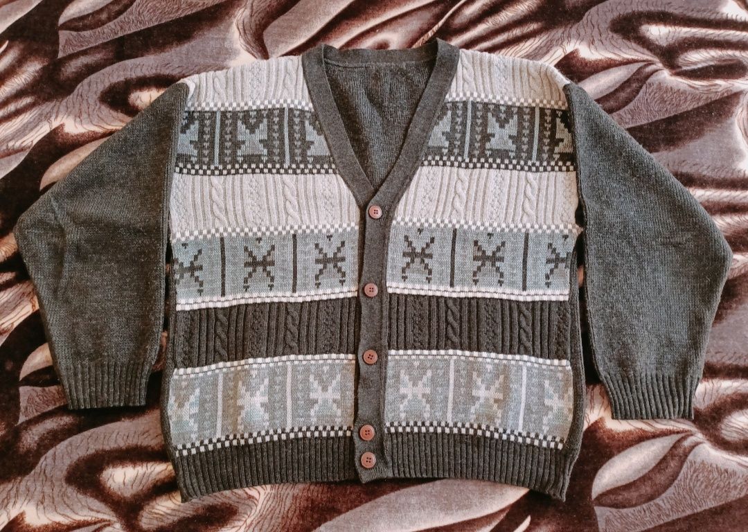 Чоловічий светр, тепла кофта, розмір L
