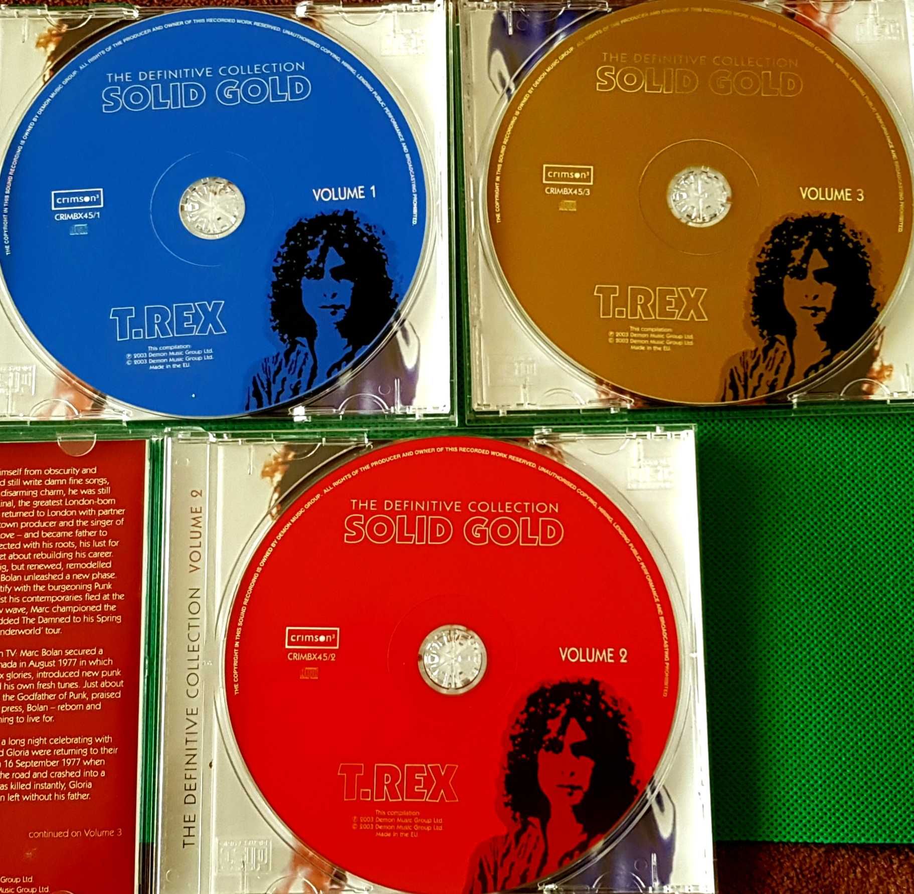 T.Rex  Definitive Collection 3 CD Box Glam Rock