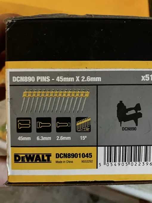DeWalt DCN890N gwoździarka do betonu