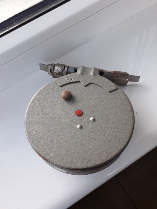 PRL kołowrotek bębnowy nie muchowy a na grunt 12 cm z mocowaniem chak