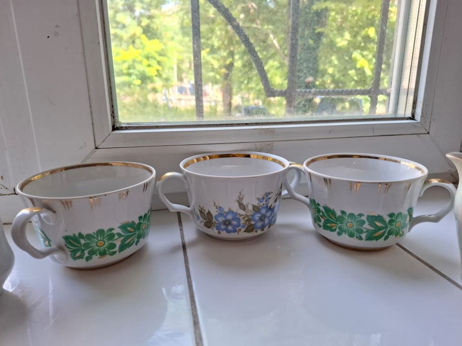 Посуда ссср чайник, сахарница, бульйонница