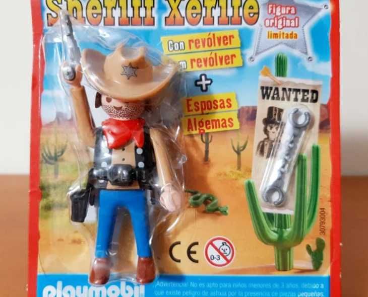 Playmobil - Xerife com Revólver + Algemas