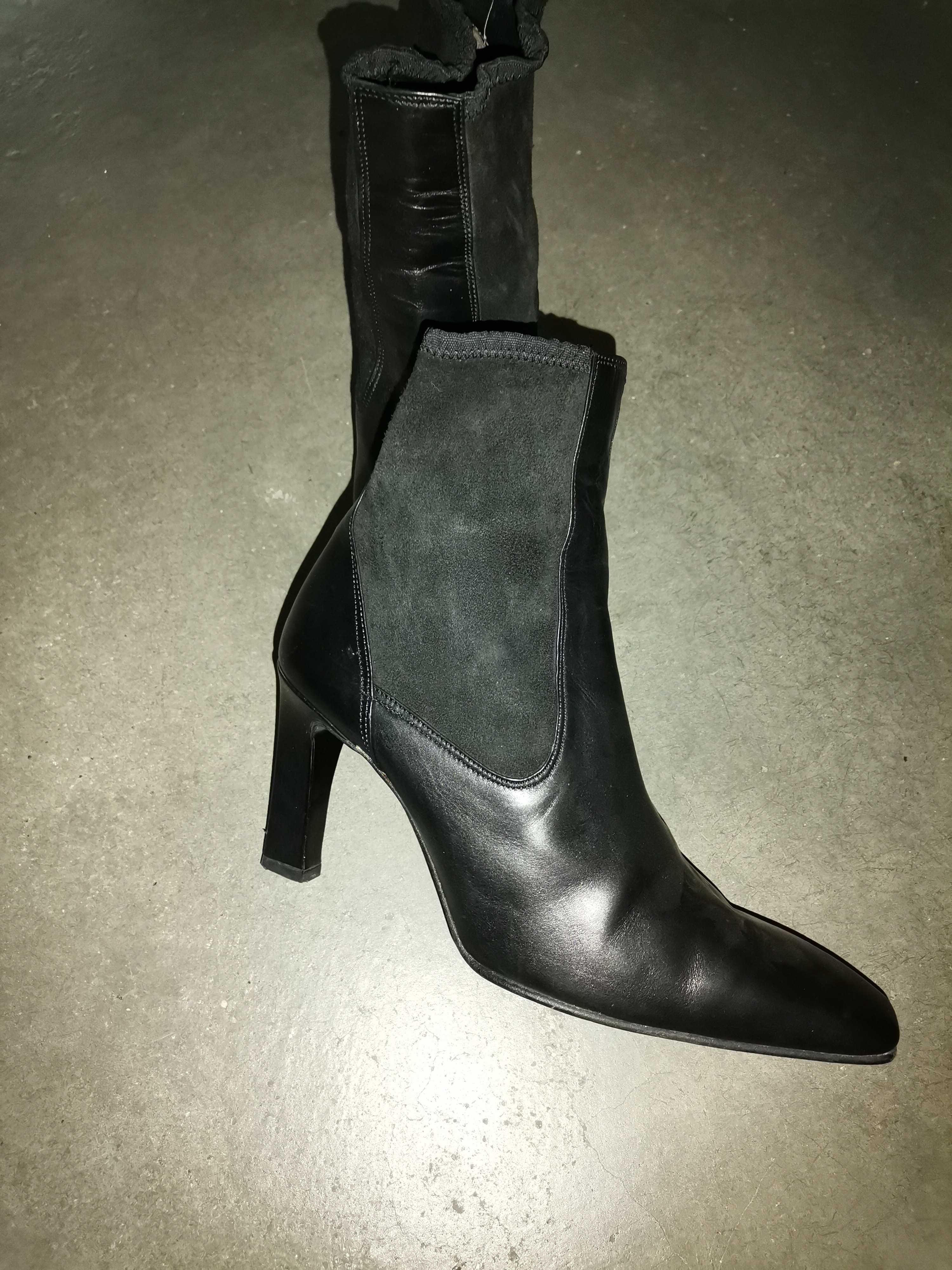 Botins cano curto