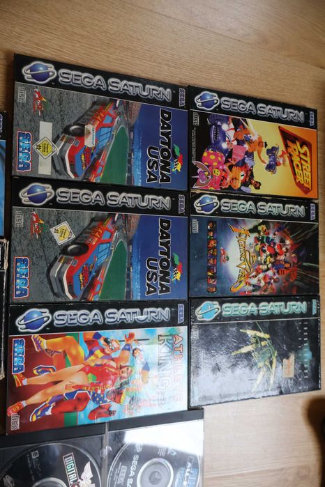 Gry na Konsole Sega Saturn PAL Daytona Enemy Zero In The Hunt Konsola