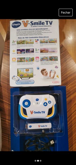 Jogo Eletrónico Vtech V-Smile TV (Idade Mínima: 3 Anos)