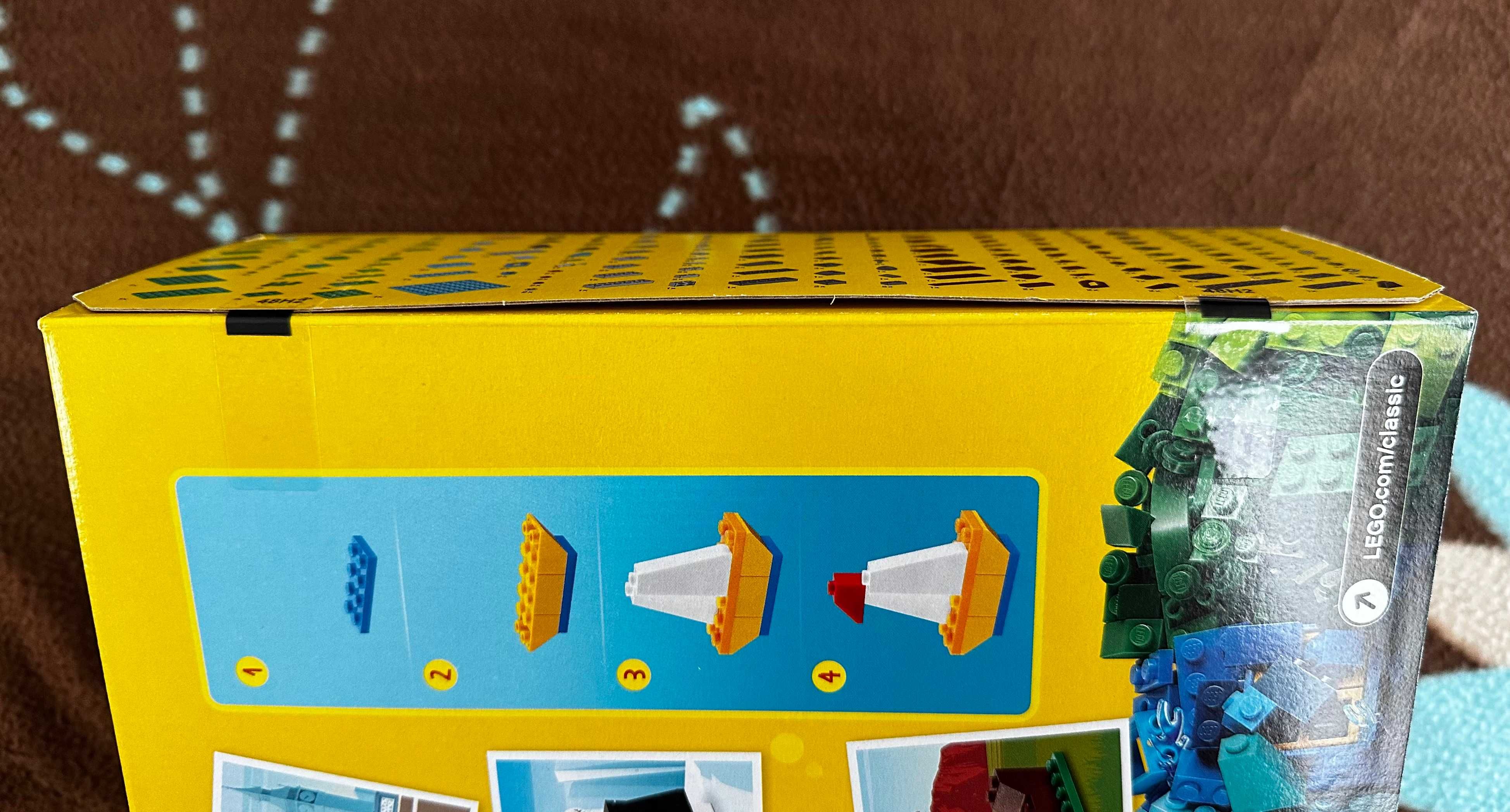 zestaw LEGO Classic 11015 Dookoła świata + mapa - nowy