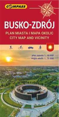 Plan miasta - Busko - Zdrój i okolice - praca zbiorowa