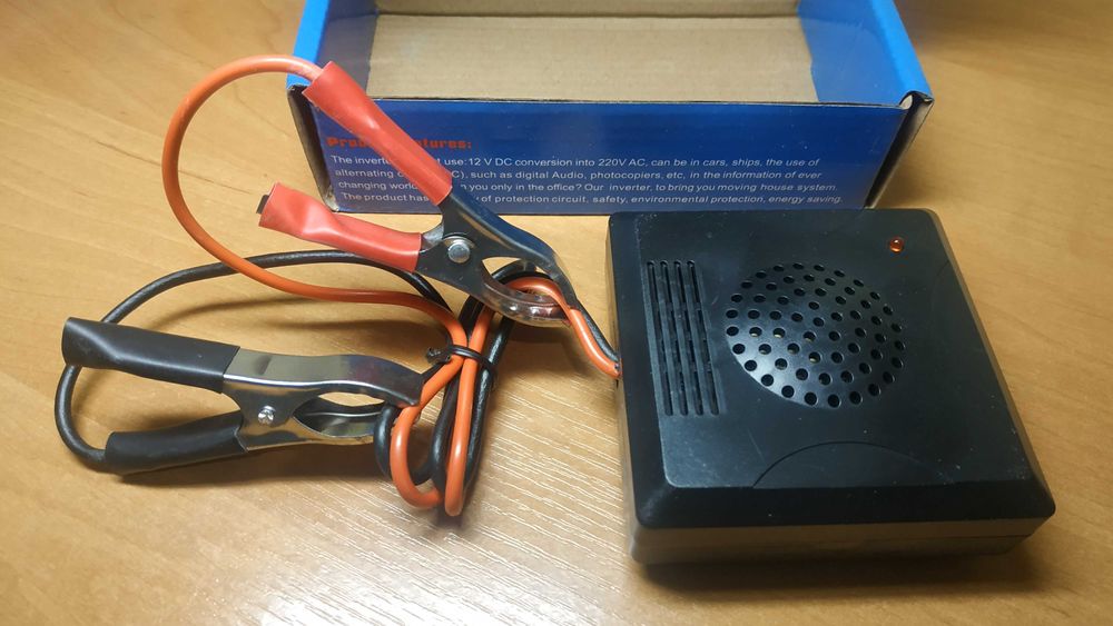 Інвертор перетворювач 12v-220v 180W