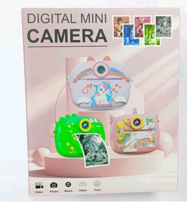 aparat cyfrowy dla dzieci z funkcją druku natychmiastowego