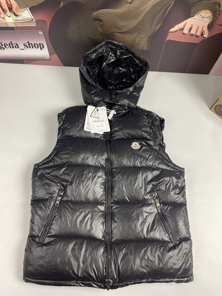 Жилетка Moncler безрукавка монклер S,M,L,XL Acg the north face nike