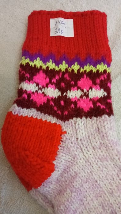 Шкарпетки чоловічі та жіночі з овечої вовни