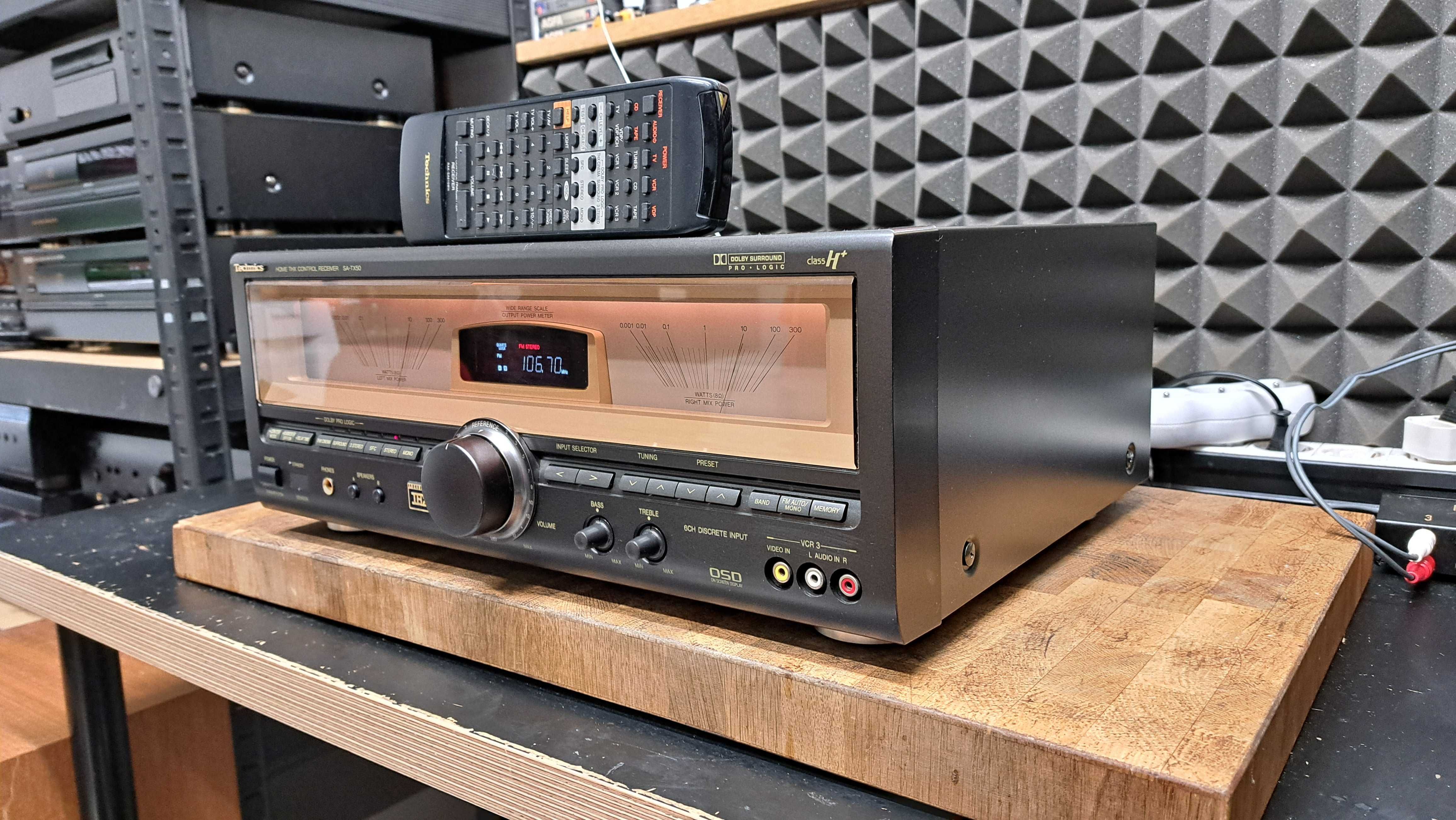 Amplituner Technics SA-TX50 Z PILOTEM