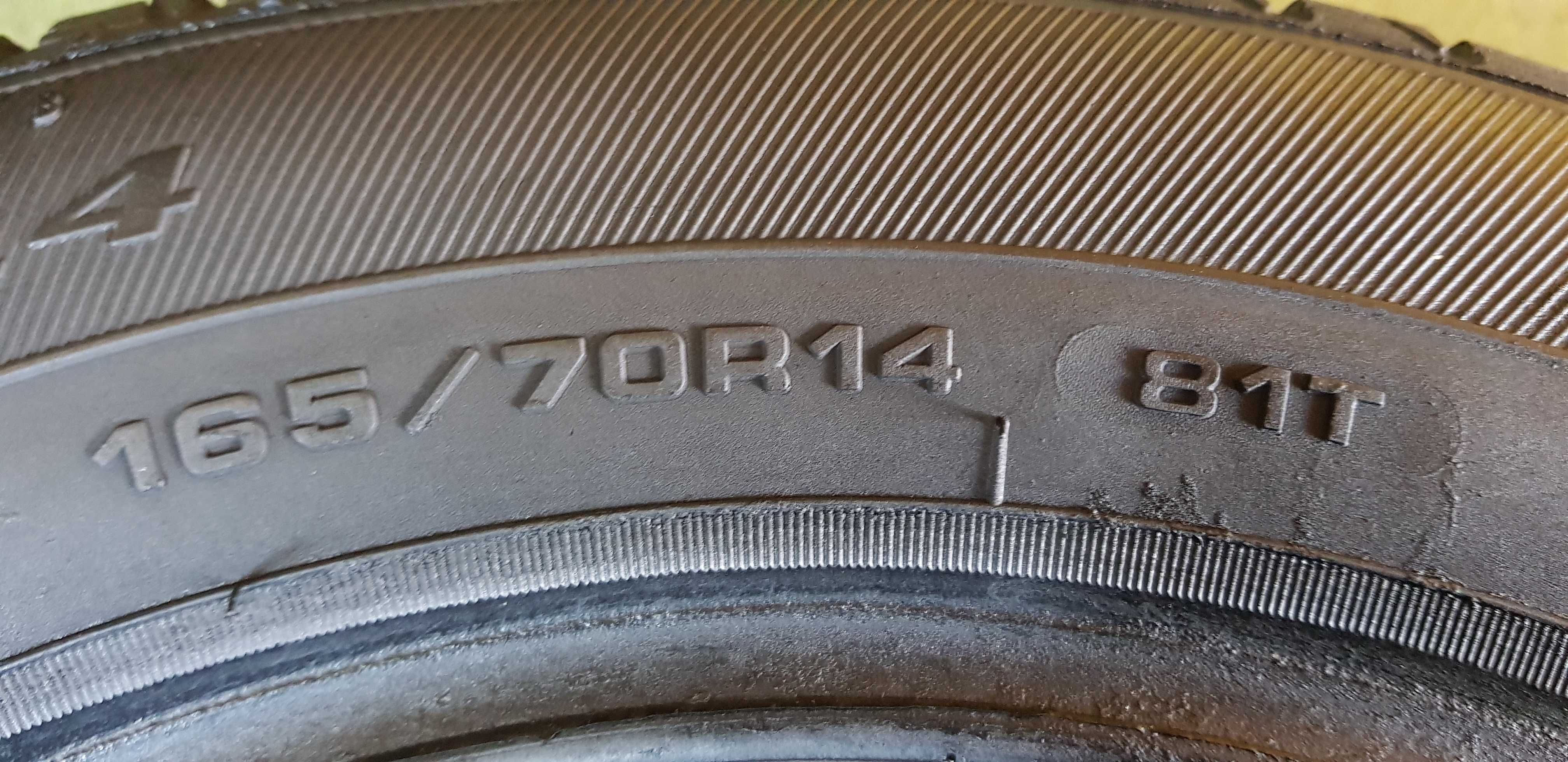 Opona pojedyncza 165 70 R14 81T Dębica Passio 2 bieżnik 4mm