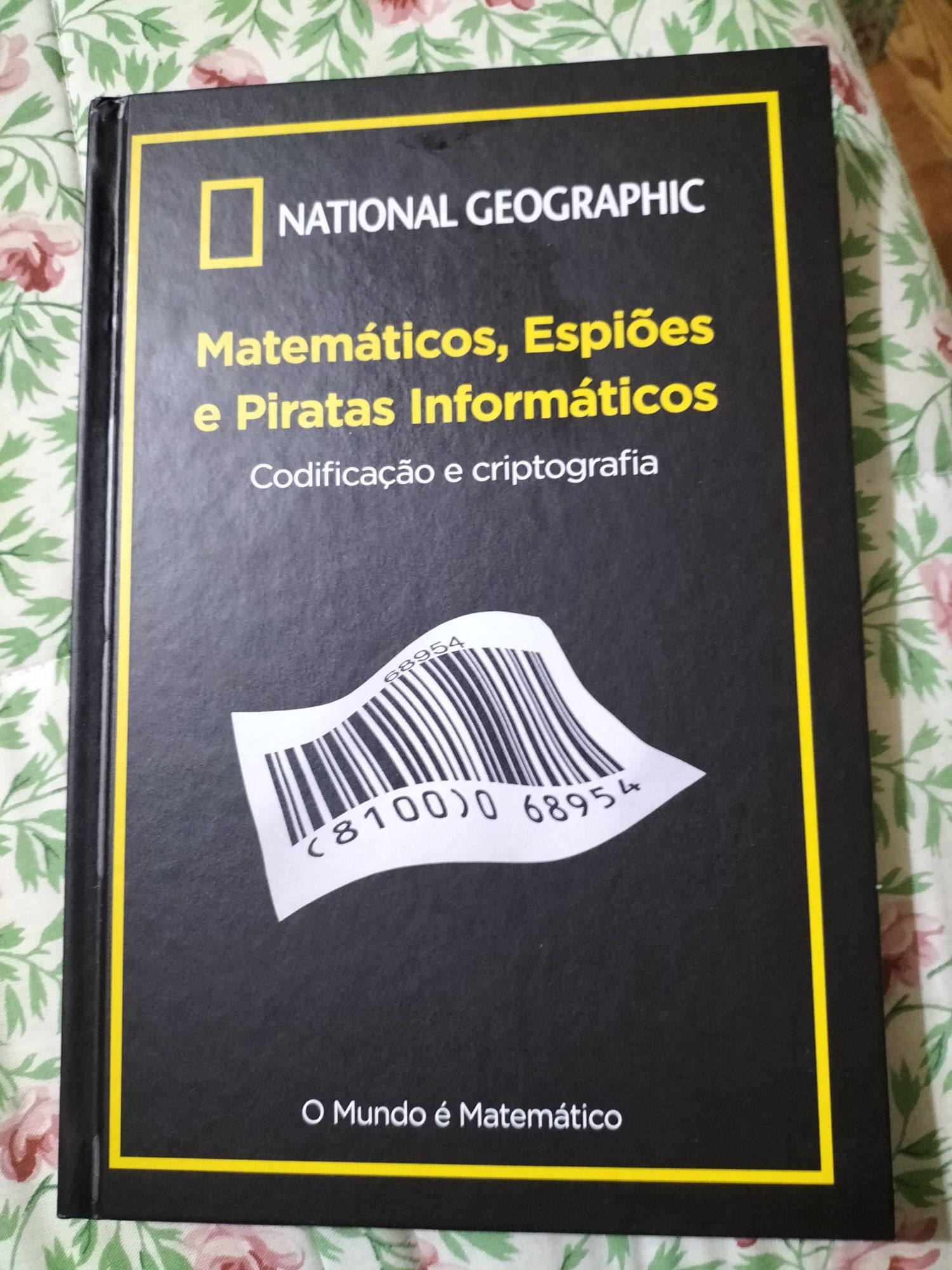 3 livros - O mundo é matemático da Nacional Geographic