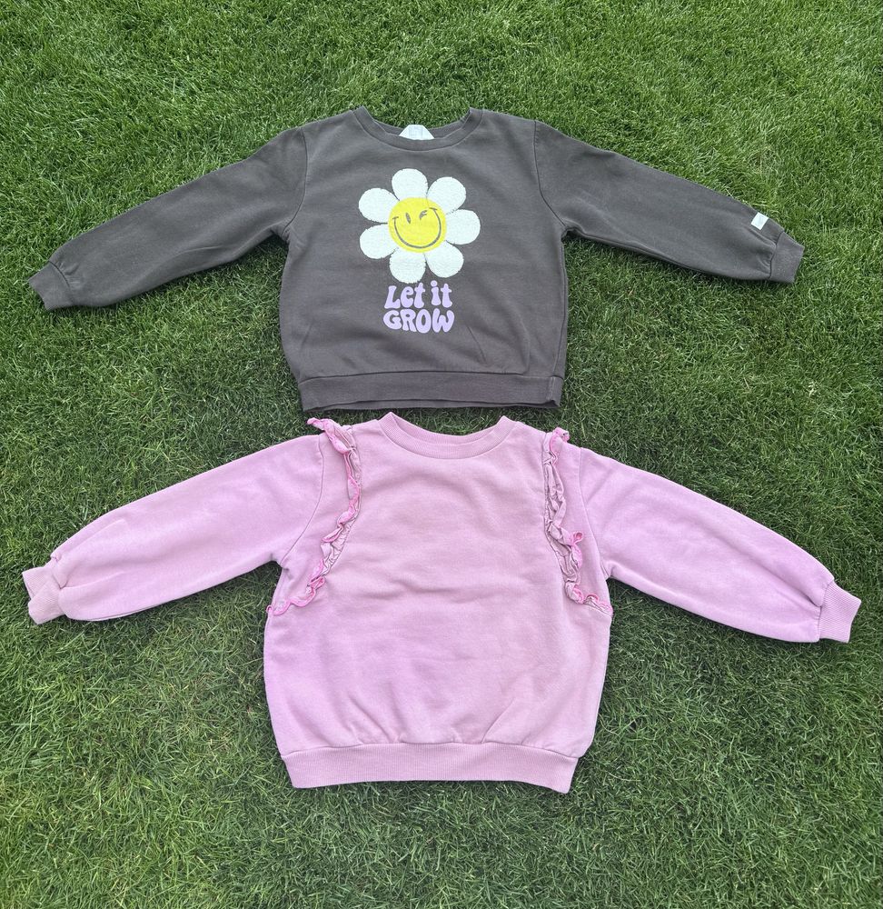10 bluz dziewczęcych H&M 122/128