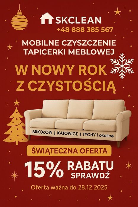 Pranie, czyszczenie tapicerki meblowej orzaz samochodowej