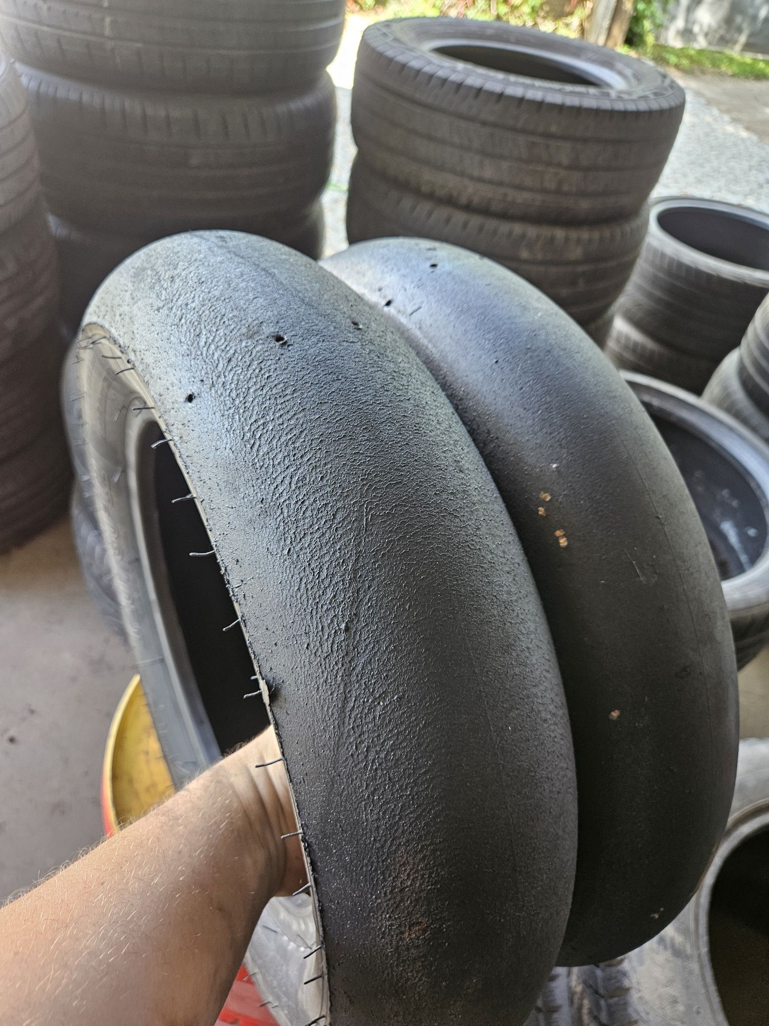 AMT 100/90R12 120/80R12 MRF SLICK
