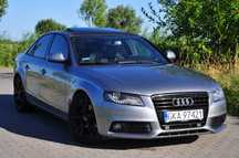 Audi A4 B8 S-Line Sportpaket | 2.0TFSI | 239 KM | B&O | Bezwypadkowe | UNIKAT