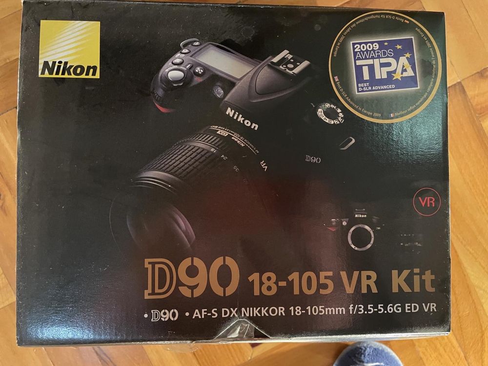 Nikon d90 18-105 vr Kit