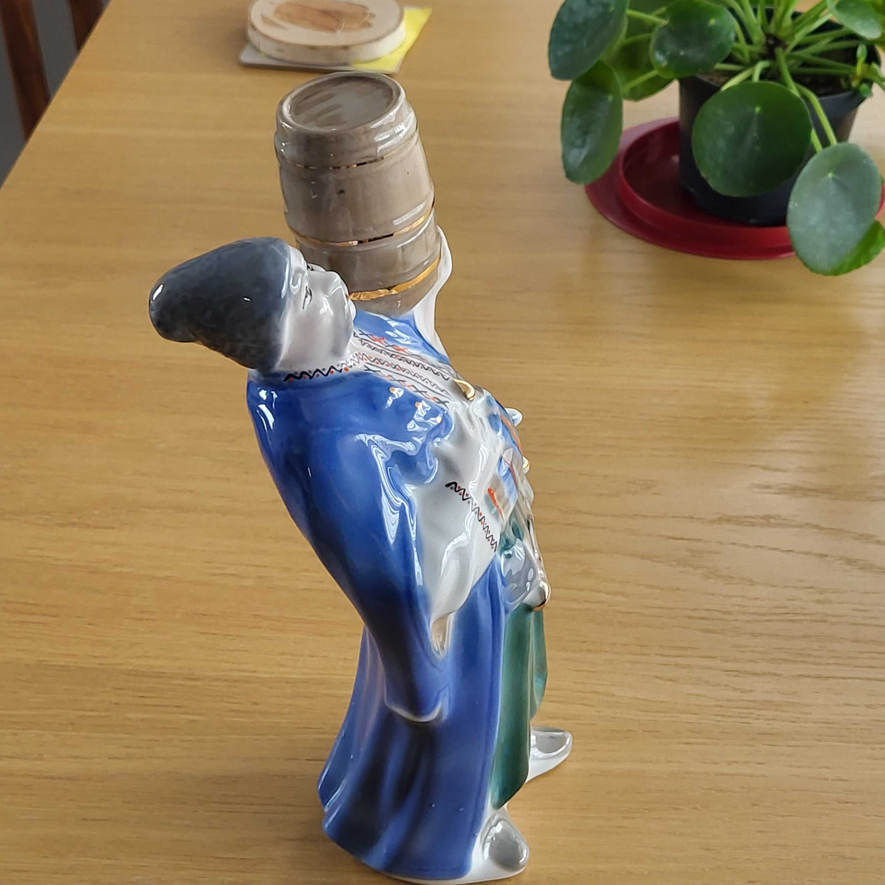 Ceramika Połonne kozak z beczką karafka kompletna