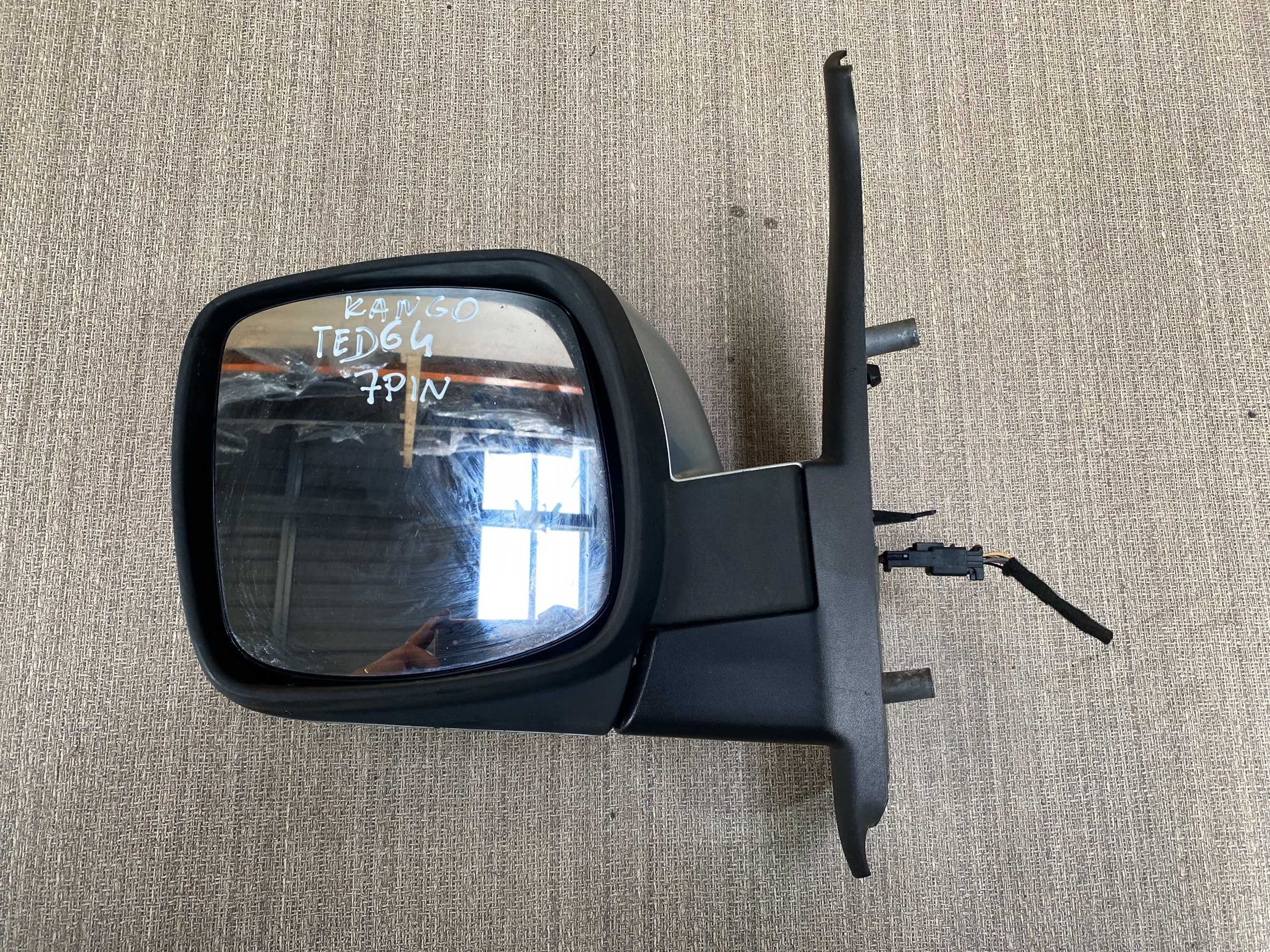 lusterko boczne lewe renault kangoo II kolor teb64 7pin