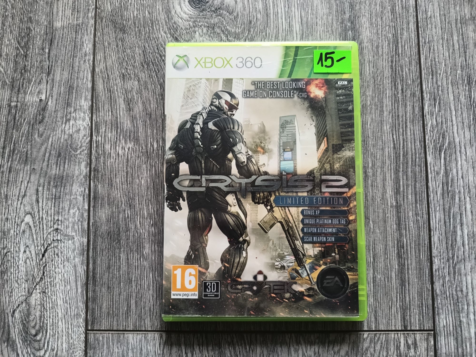 Gra Xbox 360 Crysis 2 Limited Edition-