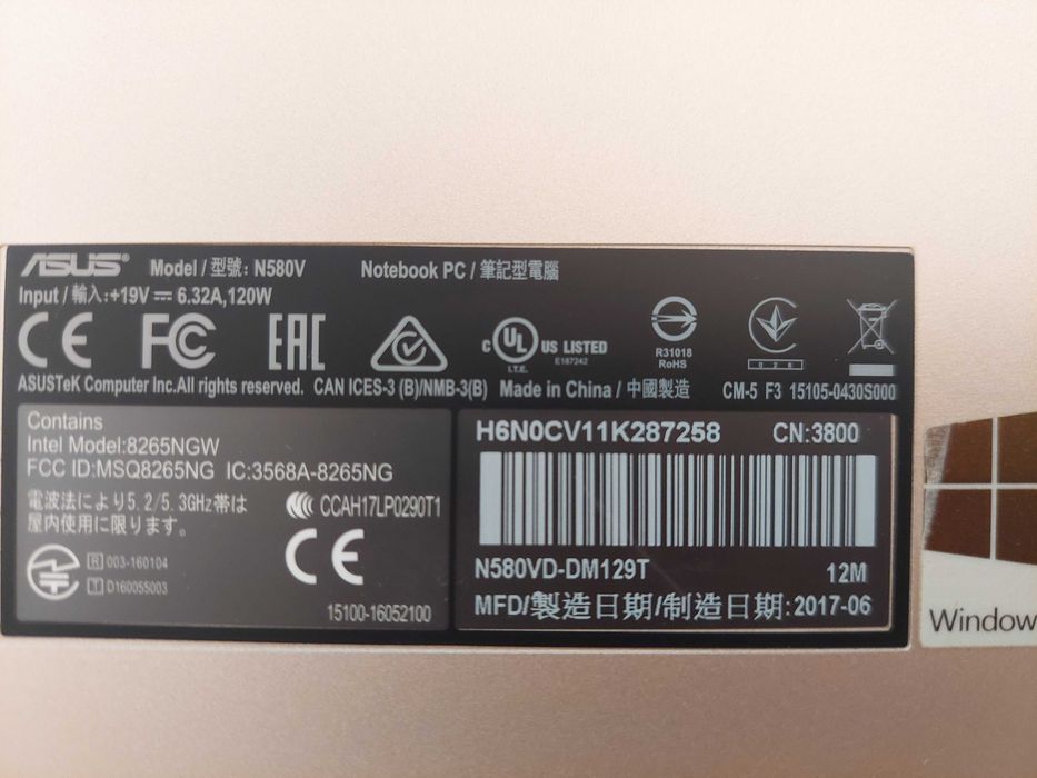 Laptop ASUS VivoBook Pro 15.6"