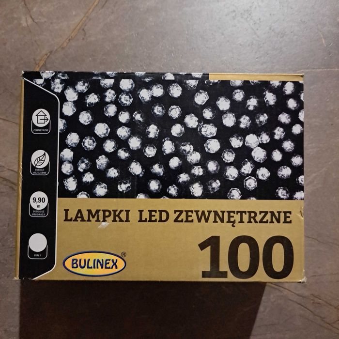 Lampki led 100 zewnętrzne