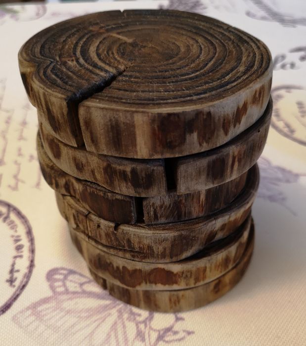 Drewniane podkładki