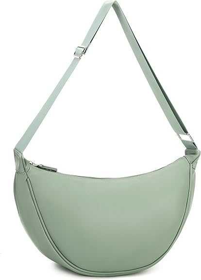 Micmores Torba na ramię damska typu hobo -  oliwka