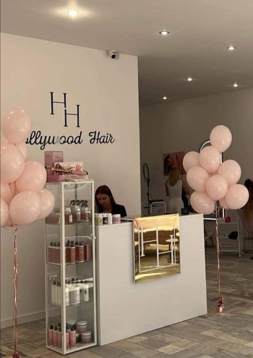 Lada recepcyjna Recepcja Złote Lustro Beauty Glamour gold Meble