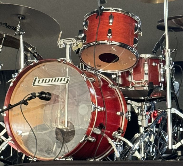 Bateria Ludwig Classic 6 ply anos 80