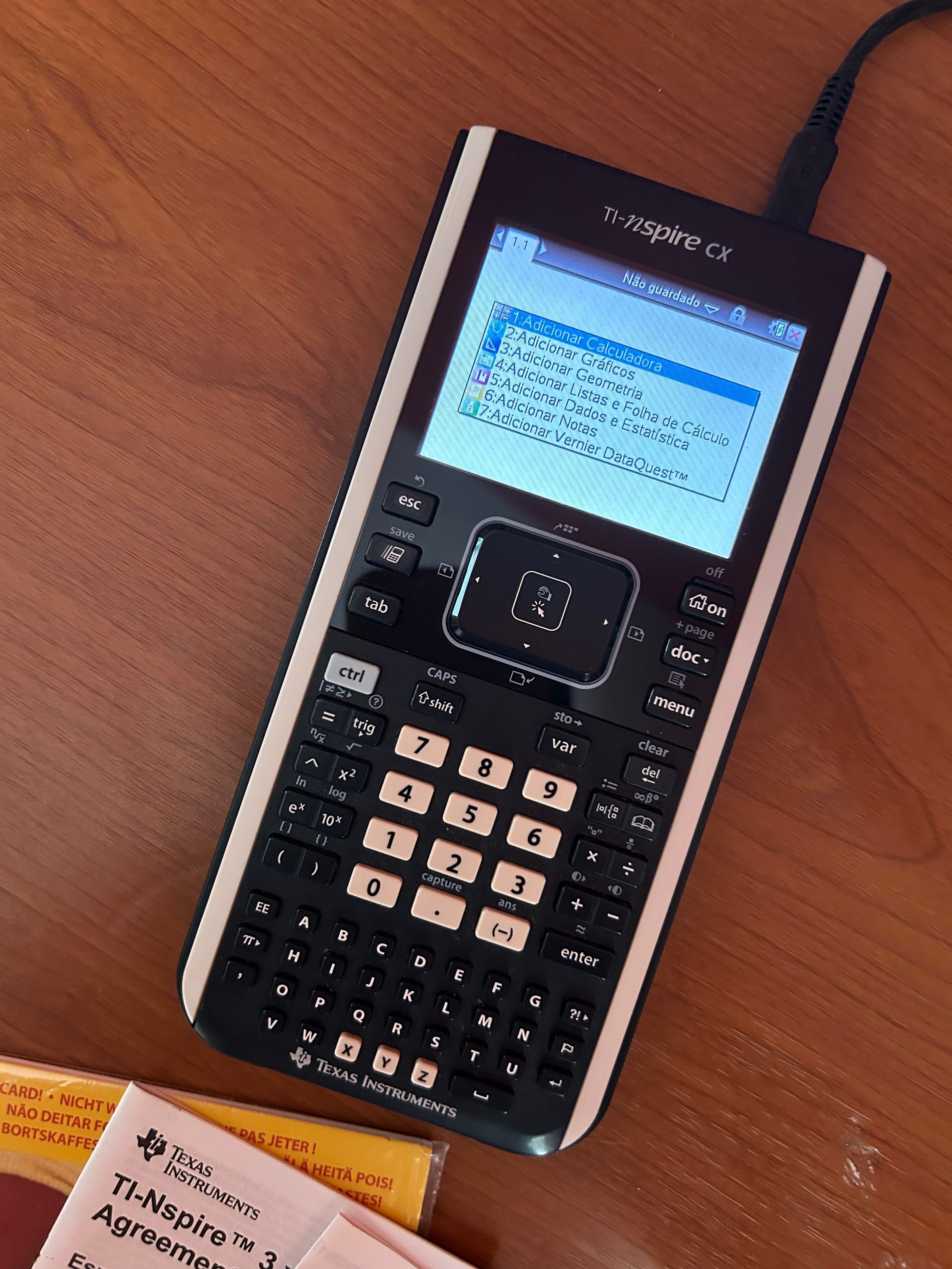 Calculadora gráfica Ti-nspire