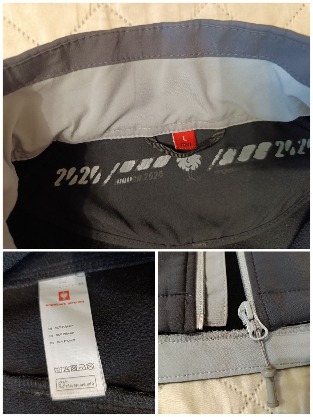 Робоча куртка Softshell Engelbert Strauss Motion 2020 р. L 50-52 uvex