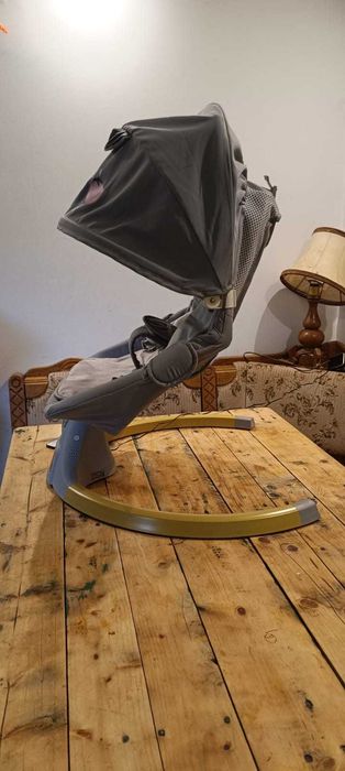 Leżaczek/Bujaczek dla niemowląt. Elektryczny + Pilot+ Bluetooth