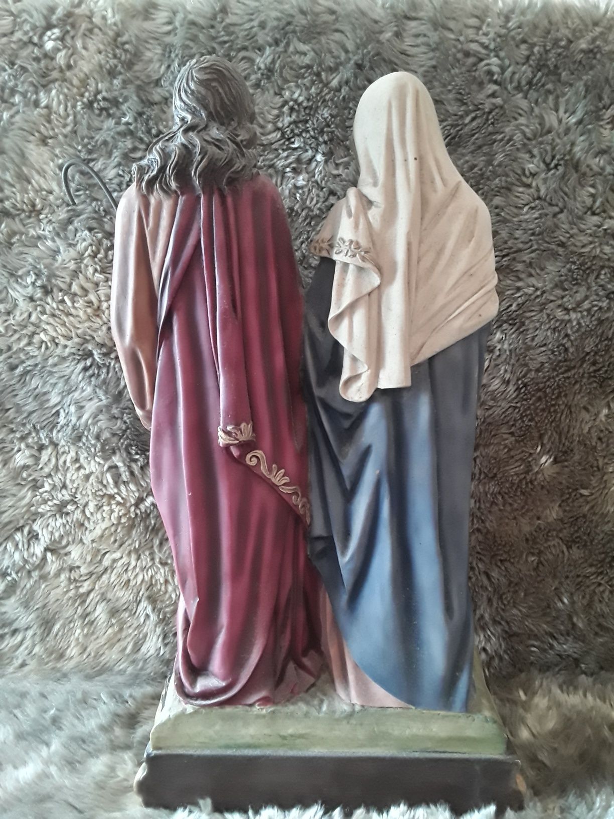 Menino Jesus Maria e José - arte sacra