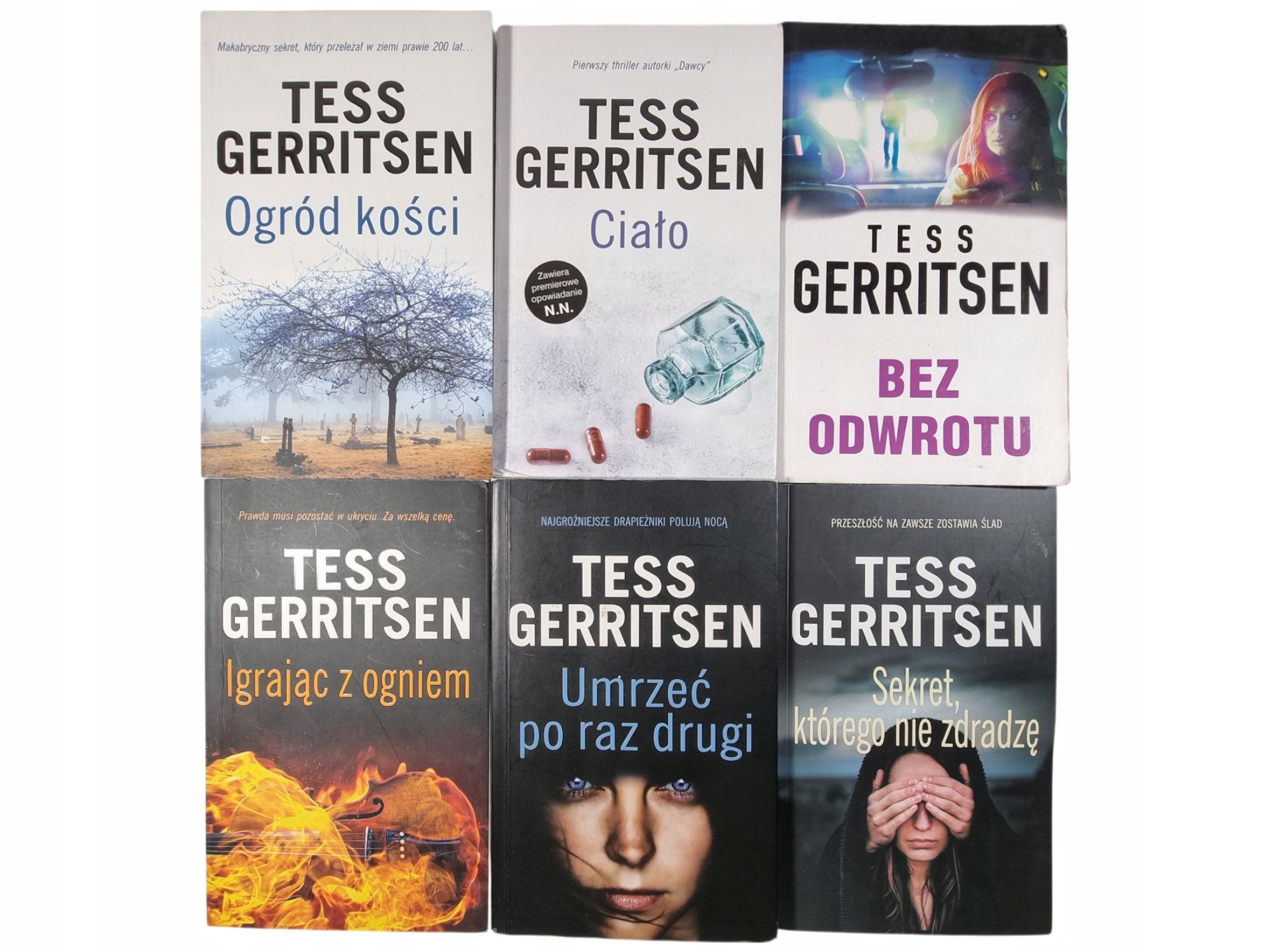 Tess Gerritsen / zestaw 6 książek / Kryminał