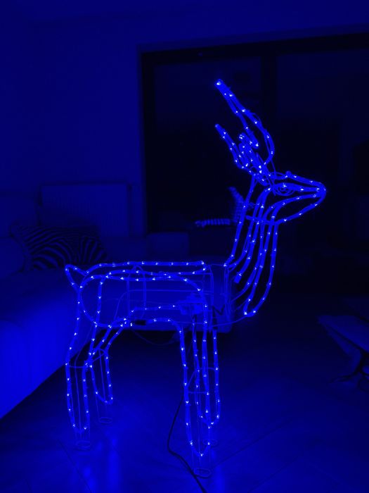 Renifer Led XXL 120cm z ruchomą glową